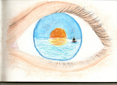 Eye With Sea