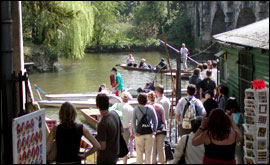 Magdalen Bridge steps