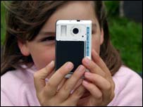 Girl with camera