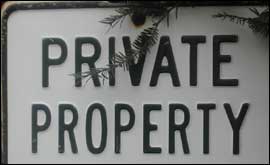 Private Property