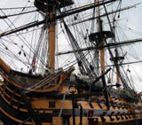 HMS Victory - in dry dock in Portsmouth