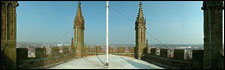 The roof of Hereford Cathedral