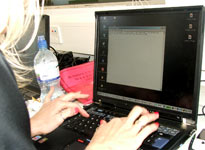 Jo Whiley blogging
