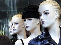 Mannequins in a shop