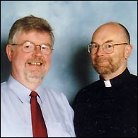 Gay Revd Christopher Wardale and partner Malcolm Macourt