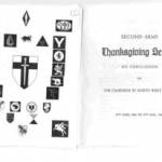 Cover of the Thanksgiving Service on conclusion of the campaign in North West Europe.