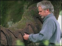 Andy Goldsworthy at work