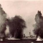 HMS Barham under attack, 1941. Probably Battle for Crete HMS Barham under attack, 1941. Probably Battle for Crete