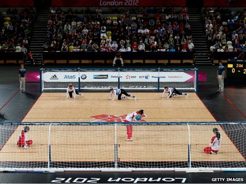 GB v China women's goalball