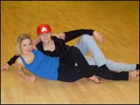 Sarah and Denis are floored