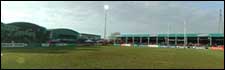 Sixways from the centre of the pitch