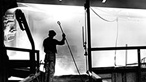 The Ebbw Vale steel works on film