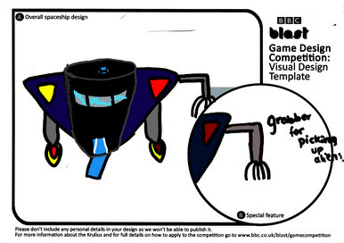 Spaceship-Visual Design