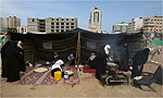 Palestinian women cooking