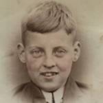 Mr. Ivor Chappell when he was a schoolboy in 1936 aged 12.