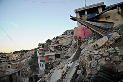 Haiti earthquake. Photo by Newbeatphoto on Flickr