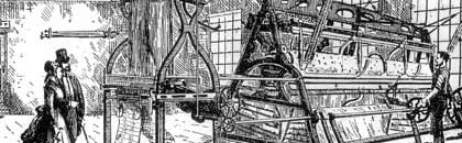 Lace machine