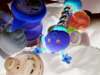My lil cuz's toys