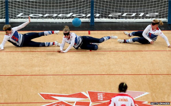 GB v China women's goalball