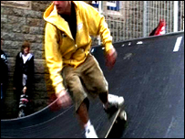 On the board