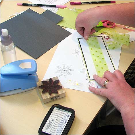 Hand-making cards