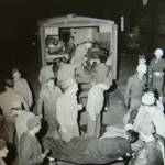 photograph of German prisoners of war at the USA Military Hospital in Warrington