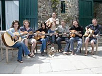 Stuart, Sharon and group from Guitar Retreats