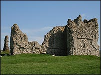 The castle at Bewcastle