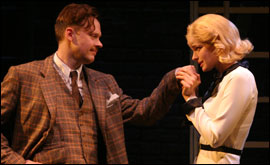 Robert Whitelock as Hannay and Lisa Jackson