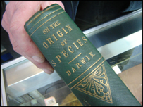 Darwin rare book.