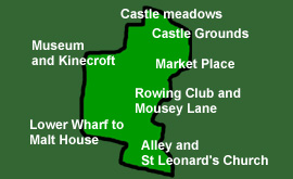 Map of walk