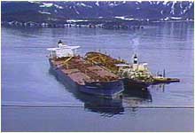 Exxon Valdez oil tanker