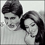 Amitabh and Bipasha