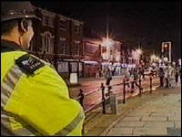 Policeman on Bolton streets