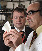 Dr Mohsen Miraftab and Graham Collyer