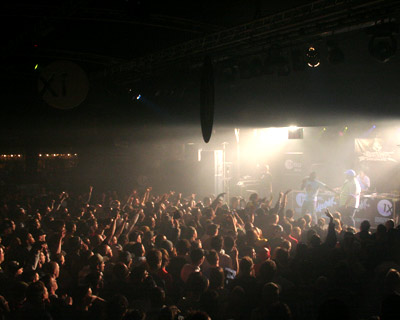 9pm crowd