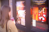 Outside the Sunshine Theatre
