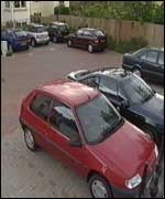 Parked cars
