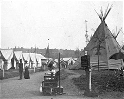teepees in Salford