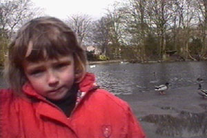 Nigel takes his daughter to the park