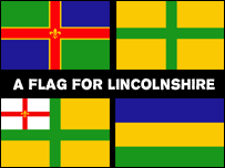 Choose your flag for Lincolnshire.