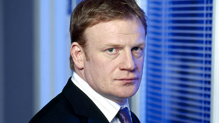 Mark Lewis Jones as DI Bing in BBC production 55 Degrees North