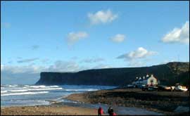 Saltburn beach