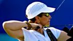 Pippa Britton competing at the Beijing Paralympics 2009. Copyright: Graham Bool.
