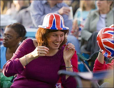 At the 2006 BBC Proms in the Park, Manchester