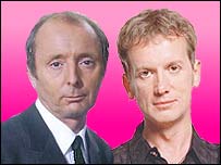Jasper Carrott and Frank Skinner