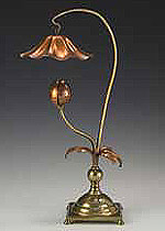 Lamp from Arts & Crafts movement