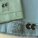 Dayella and Viyelle Fabrics with wartime kite marks