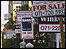 For Sale signs