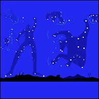 Star Chart: The Warrior and The Bear
